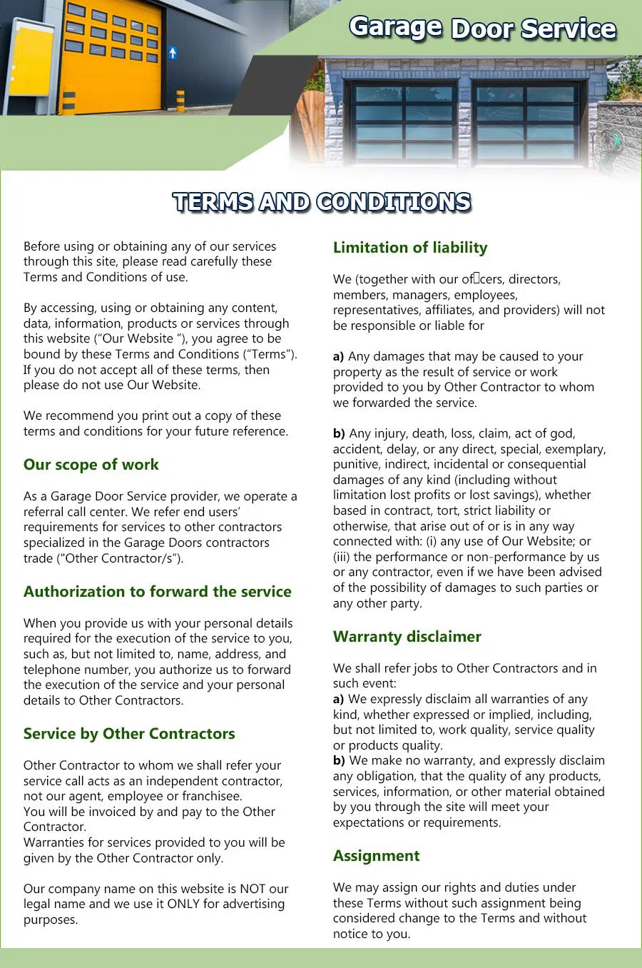 Expert Garage Doors Repairs Park Forest, IL 708-400-9902